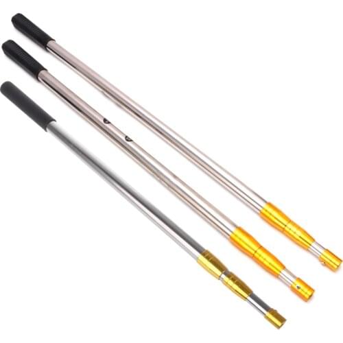 1.5/1.7/1.9m Head Ring Prong Harpoon Spear Rod Fish Dip Net Telescopic Bar Pole Drop Ship