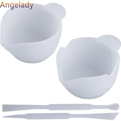 1 Set Mix Cup Silicone Mold Epoxy Resin Tools DIY Jewelry Making Stick Handmade Accessories JUL3