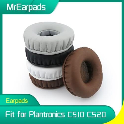 MrEarpads Earpads For Plantronics C510 C520 Headphone Headband Replacement Ear Pads Earcushions Parts