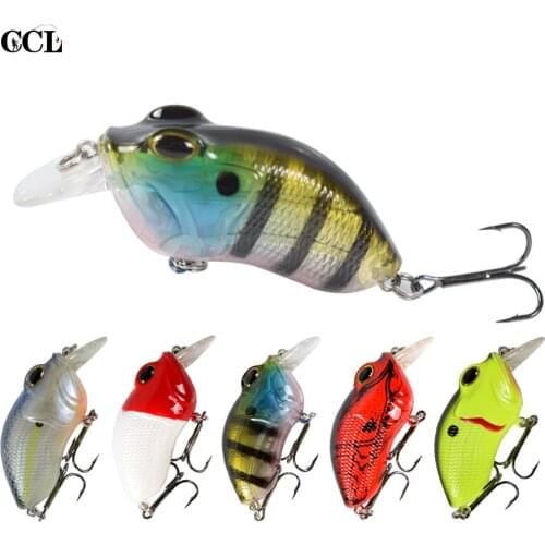 CCLTBA Bass Fishing Lure 7cm 14g Artificial Bait Hard Body Floating Crankbait Fishing Tackle Rattle Lure