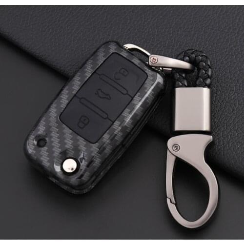 For Volkswagen SANTANA PASSAT Touran Teramont lavida lamando Car styling Remote smart key case auto keychain accessories