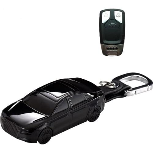 Car model key case cover full protect key shell key chain For audi A4 A4L A5 Q5 Q7 TT B9 TTS 8S 2016 2017 2018 car Styling