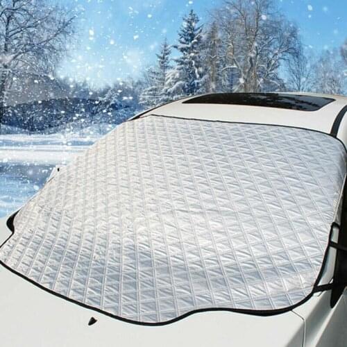 Car Snow Cover Magnetic Winter Car Windshield Snow Cover Window Sunshade Window Sunshade Cover Anti-icing Front Windscreen Cover