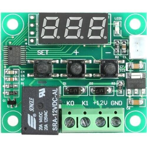 Digital Mini Thermostat DC 12V Temperature Controller Module termometro digitale thermometre estacion metereologica