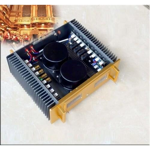 Finished Machine 2SC5200 2SA1943 A60 Reference Golden Throat Circuit Pure A Power Amplifier 20W Class AB 200W