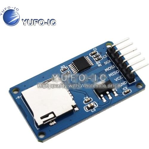 Micro SD card SPI interface module mini TF card, speaking, reading and writing level conversion core YS-41