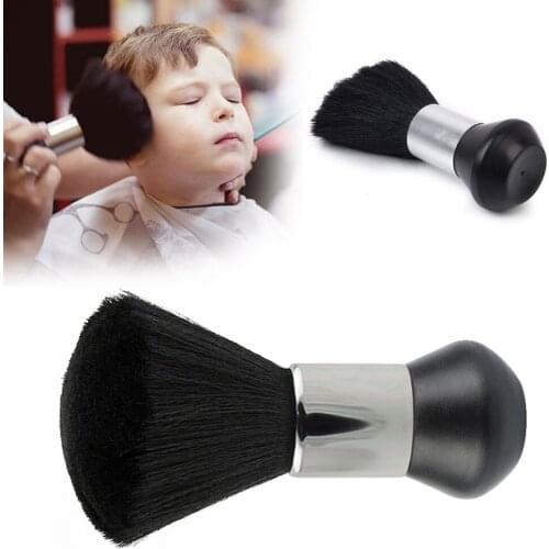 Shredded Hair Brush Long Handle Tony Cover Dust Brush Fiber Hair Shave Head Clean Soft Brush Hair Brush Hair Sweep Brush