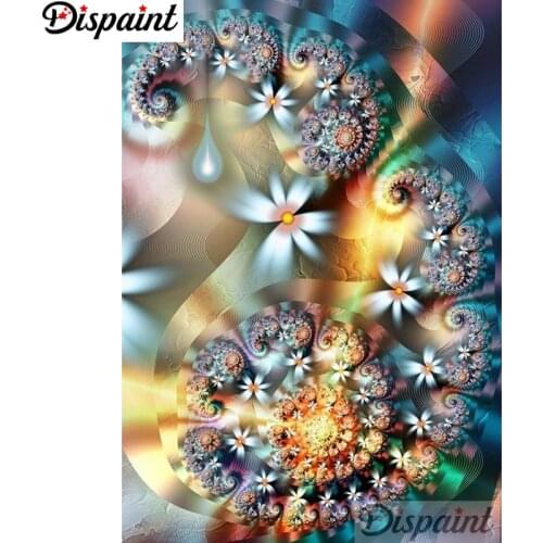 Dispaint Full Square/Round Drill 5D DIY Diamond Painting "Mandala Flower" 3D Embroidery Cross Stitch Home Decor Gift A17129