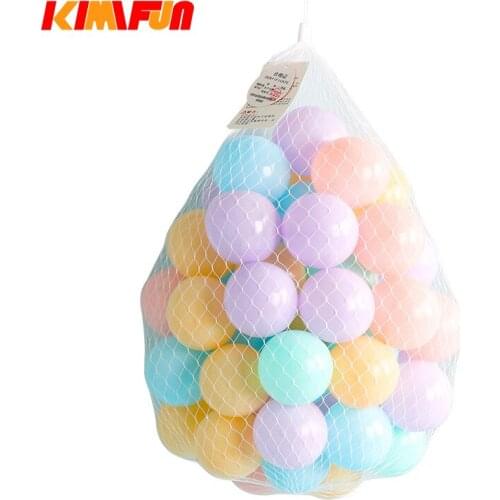50pcs/Lot Plastic Ocean Ball Pits Bath Water Pool Toys Baby Kids Swim Pool Pit Toy Outdoor Fun Sports Play Toys Soft Tent