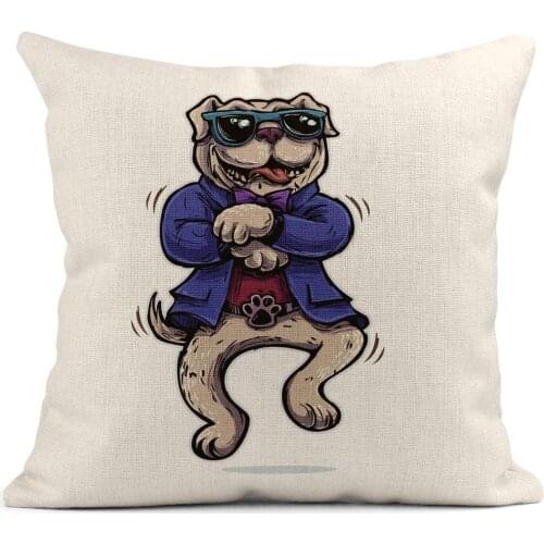 Throw Pillow Covers Classmate Colleague Friend Family Brothers and Sisters Gift Linen Cushion Cases Home Decorative Pillowcases