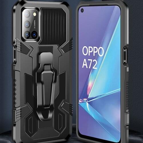For OPPO A 72 12 73 93 32 Realme C21 C20 V5 7 i C17 C12 C15 C11 6 Reno 5 4 Lite F17 PRO Anti-Fall Shockproof Phone Cover Case