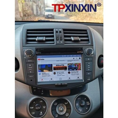 PX6 IPS Android 10.0 4GB+64GB Car Radio For Toyota RAV4 2006-2012 GPS Navigation Auto Audio Stereo Recoder Head Unit DSP Carplay