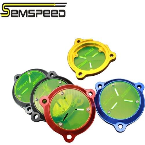 SEMSPEED For Yamaha TMAX560 2020 Motorcycle CNC Near Engine Decor Shaft Cover Frame Hole Guard Protector T MAX 560 Accessories