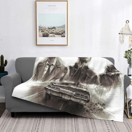 Supernatural - The Final Journey Throw Blanket Islam Prayer Rug Summer Blankets Love Muslin Cotton