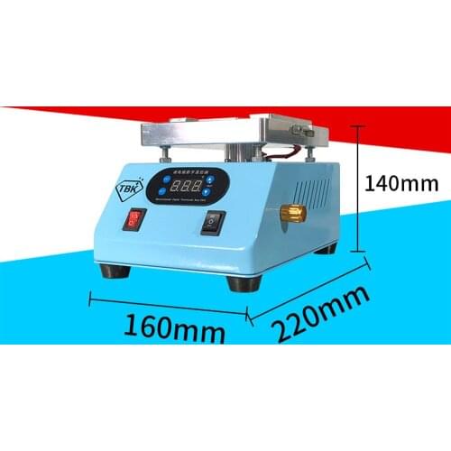 TBK-238 Automatic Mobile Phone Glass Rear Cover Separator Machine Phone Rear Cover Separator For iPhone X 8G 8P Crack Back