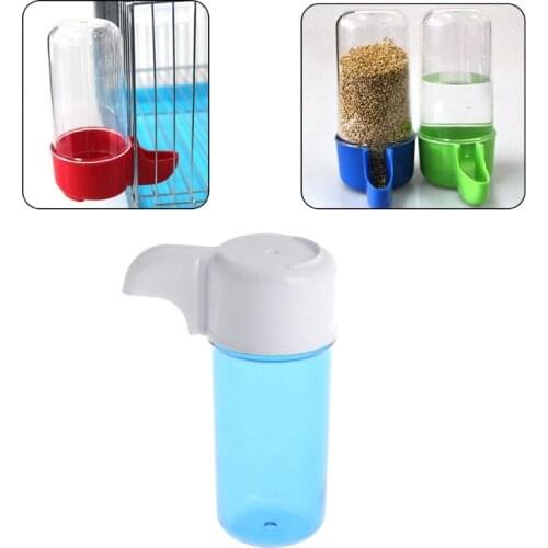 Automatic Bird Feeder Food Water Storage Plastic Parrot Cage Pet Drink Container for bird feeders