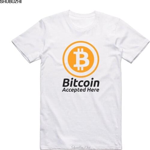 Bitcoin Accepted Here Crypto Currency T Shirt BTC Privacy Trading Lambo Moon sbz3378