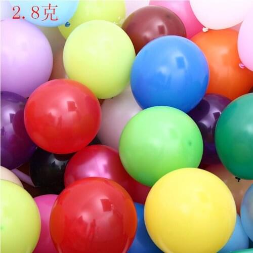 Decorative balloons 2.8g latex balloon scene party decorations multicolor 12 inch pearlescent 2.8g balloon decoration balloon