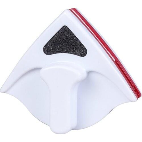 Double-Sided Magnetic Glass Wiper Window Cleaner Triangular Brush for Window Cleaning Glass Cleaning Tool FPing