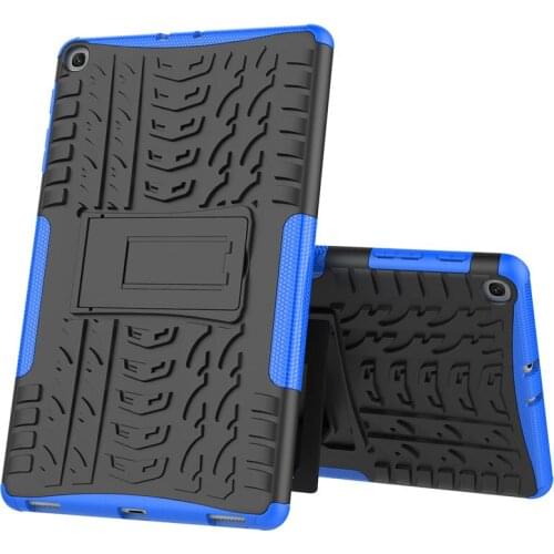 Hybrid Stand Hard PC+Soft TPU Back Cover For Samsung Galaxy Tab A 10.1 2019 SM-T510 T515 Tablet Protector Case