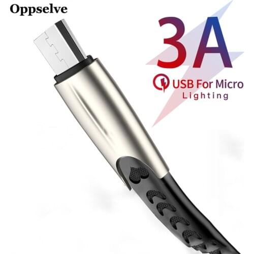 Micro USB Cable Quick Charge 3.0 Fast Data Sync Charging Cable For Samsung Huawei Xiaomi LG Andriod Microusb Mobile Phone Cables