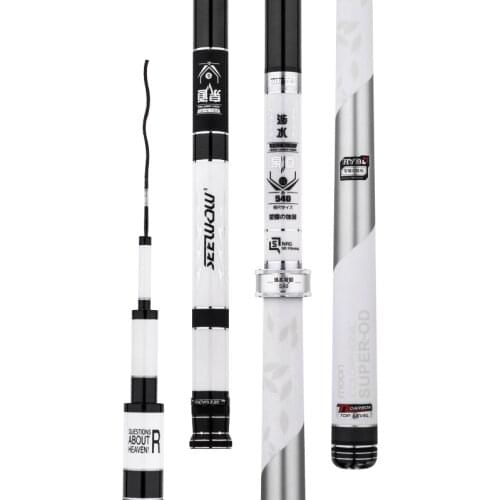 CarbonTaiwan Fishing Pole 28 Tone Canne Carp Fishing Rod Hand Sticks Ultra Light Super Hard Olta Pesca Fishing Tackle 3.6m- 8.1m