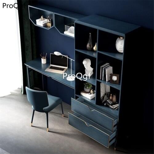 Prodgf 1Pcs A Set 200*40*180cm Office Table Desk with Cabinet