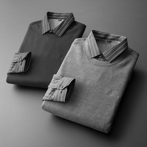 QUANBO Men's Pullovers