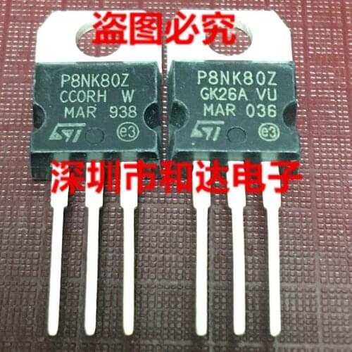 STP8NK80Z P8NK80Z TO-220 800V 6.2A