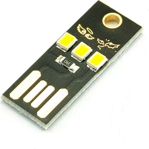 Led computer keyboard lights lamp Mini USB light white Nuanguang mobile power