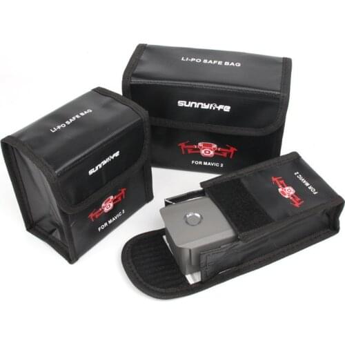 Drone Battery Bag Storage Lipo Safe Case Explosion-Proof For DJI Mavic 2 Pro/Mavic Zoom Accessories