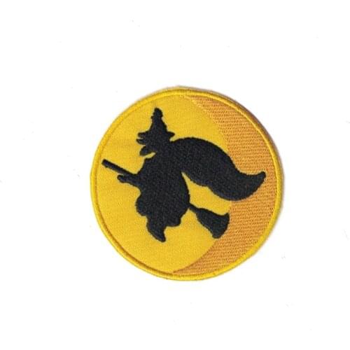 10pcs funny halloween patch for clothing iron embroidered patches for kid applique iron on patch punk sewing accessories for DIY