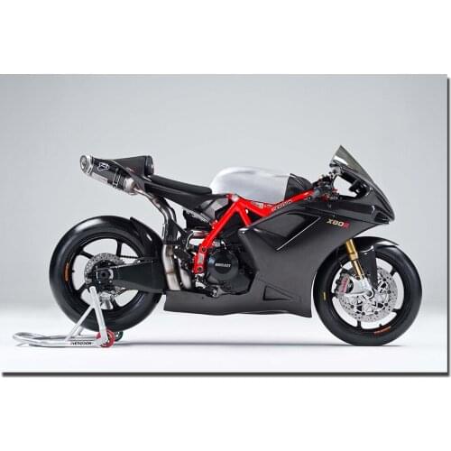 1 Piece Canvas Painting Pierobon X80R Motorcycle HD Posters and Prints Wall Pictures for Living Room