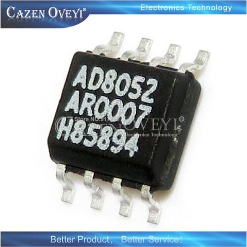 5piece AD8052ARZ AD8052AR AD8052 SOP-8 Operational Amplifier authentic In Stock