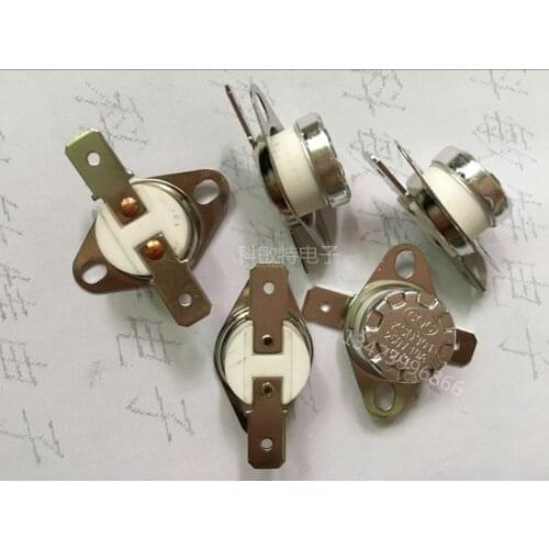 5pcs/Ceramics Temperature control switch KSD301 170 degree Normally closed 10A/250V Thermostat Temperature switch