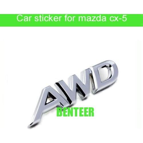AWD Car rear Sticker for Mazda CX-5