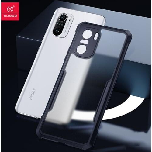 For Poco F3 Case,For Redmi K40 Pro Case,Xundd Bumper Shell-With Airbag Technology,Back Transprent Case For Poco F3 5G