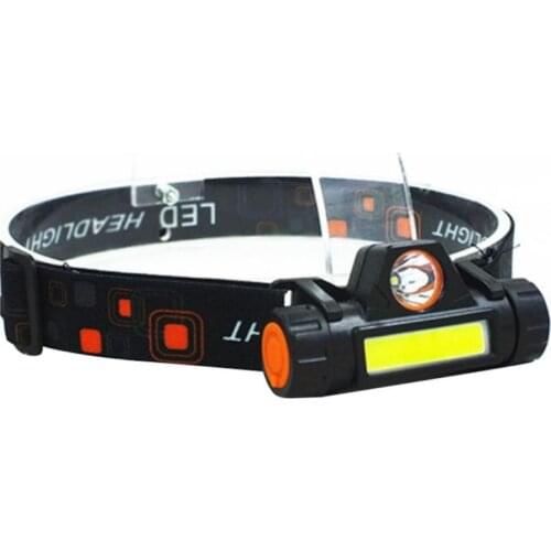 Camping Headlight Outdoor COB LED Headlamp USB Rechargeable Flashlight Mini Headlight Torch Lamp Outdoor Camping Headlight