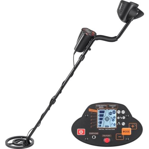 Metal Detector MD5030 Underground Gold Metal Finder Treasure with LCD Display Large Coil