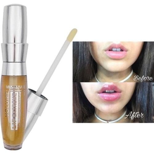 Instant Volumising Lip Plumper Serum Moisturizing Lips Repairing Mask Reduce Lip Fine Lines Collagen Lip Plumper Oil Gloss Care