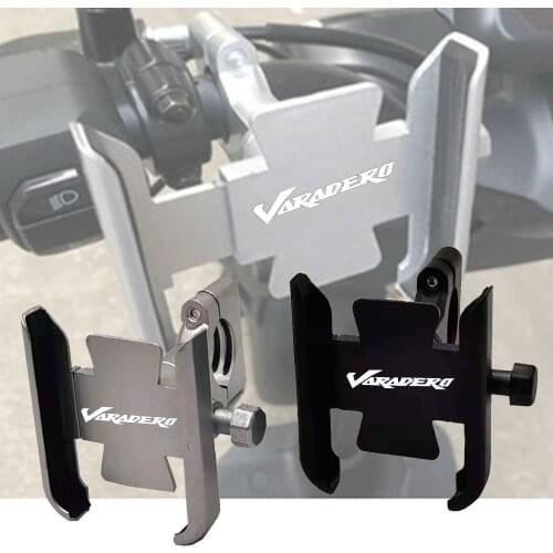 Mobile Phone Motorcycle Navigation Bracket Handlebar rearview mirror installation for Honda XL1000 Varadero ABS