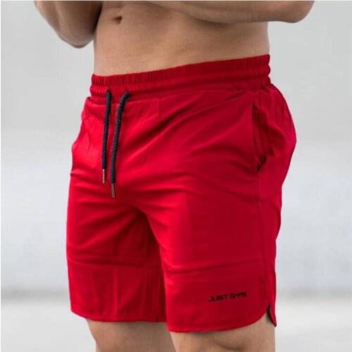 Mens Workout Running Brand Gym Breathable Mesh Bodybuilding Training Fashion Muscle Fitness Comfortable Plus Size Sports Shorts
