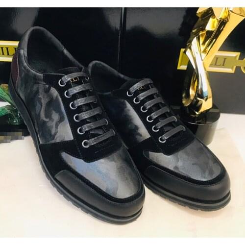 BILLIONAIRE Shoes Cowhide leather 2021 summer new style fashion Comfort solid color brief designed gentleman free shipping