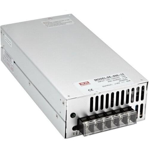 New Arrival Cooling fan 600W Voltage Transformer LED Display DC single output 12v 50a