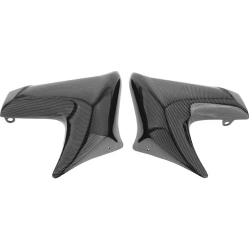 2Pcs Left Right Motorcycle Radiator Side Cowl Cover Fairing Replacement Fits for Kawasaki ER6N ER 6N 2012 2013 2014 2015 2016