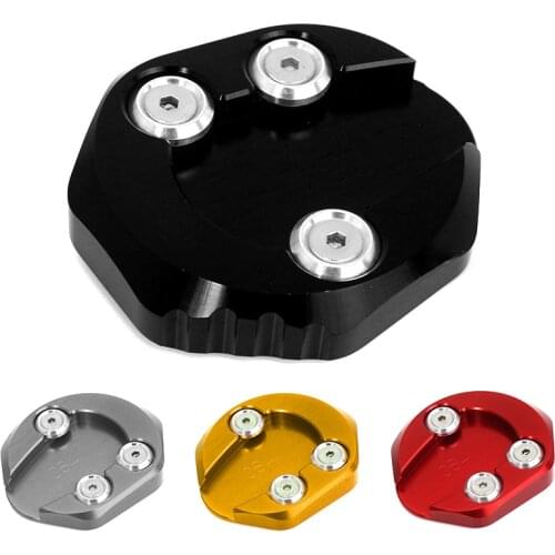 Motorcycle Kickstand Foot Side Stand Extension Pad Support Plate For Honda CBR150R CBR 150 R 150R 2016 2017 2018