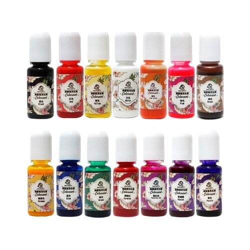 DIY crystal glue with high translucent color concentrate, no odor, explosive oily transparent color concentrate