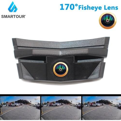 SMARTOUR Golden fisheye Auto Vehicle Front view Positive Camera for Toyota ALPHA 2018 2019 Firm Installation Under the car Logo