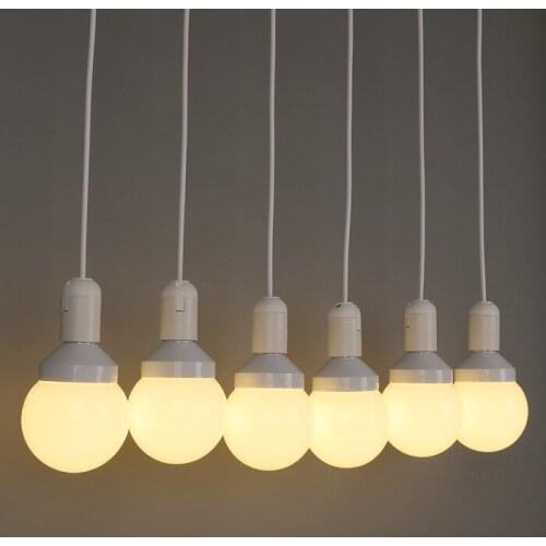 Modern Concise Toggery Display Window Florist Café Bedroom Bay Window Originality E27 Orbit Slide Small A Chandelier