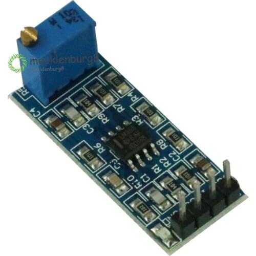 LM358 100 times signal amplification Amplifier gain operational amplifier module 5 V-12 V Bestseller
